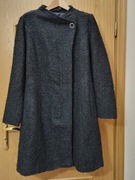 Greenpoint płaszcz damski czarny nie noszony bukla rozmiar 44 46