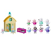 ZESTAW FIGUREK Peppa Pig Dr. Polar Bear 8 szt+Domek Szpital