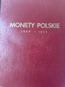 Zestaw monet w klaserze 1949 - 1972