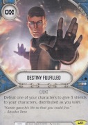 SWD SOH061 Destiny Fulfilled Star Wars Destiny