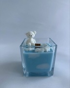 Miś w obłokach, świeca sojowa