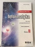 Informatyka Teraz bajty klasa II ponadpodstawowa