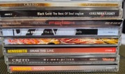 Zestaw płyt CD: CREED, ARTROSIS, IRON MAIDEN, AEROSMITH