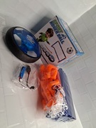 zestaw do gry w piłkę nożną typu "hoverball" (latająca piłka)