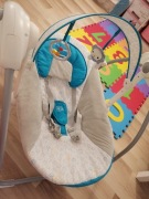 Kinderkraft bujaczek elektryczny nani miętowy