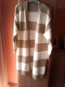 Kardigan oversize damski S/M Made in Italy