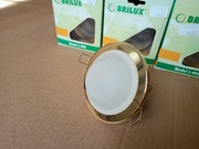 Oprawki Brilux Brilum L-400 złote IP44 G4 G6.35