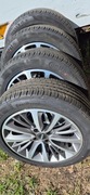 alu koła lato 22r 6,5j17 berlingo,partner 4x108 et20 7,5mm.continental.TOP
