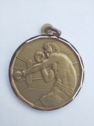 Medal brąz fi 40 mm - boks