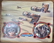 Star Wars - Podracing. Podkładka pod mysz. Mousepad.