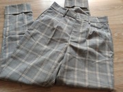 Spodnie klasyczne kratka Sinsay rozmiar L 