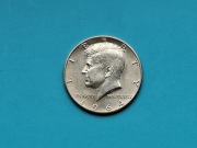 USA - 1/2 DOLARA HALF DOLLAR 1964 1r. KENNEDY Srebro AG 900