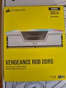 Corsair Vengeance RGB DDR5 RAM 32GB (2x16GB) 6000MHz CL36