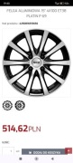 Alufelgi 15" 4x100 6" felgi jak nowe KIA HYUNDAI HONDA TOYOTA VW SKODA SEAT