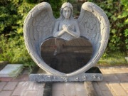 Granitowy Anioł, Nagrobek, Pomnik, Blaty, Parapety