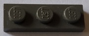 LEGO 3623 ciemnoszara płytka 1 x 3 3053 6szt