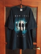 Czarna Koszulka Bawełna Bon Jovi The Circle Tour 2010/2011 Black