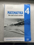 Matematyka - Zbiór zadań do liceów i techników Klasa 4 Zakres Rozszerzony