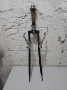 Widelec 1" pod koła 28" + Stery + Hamulce