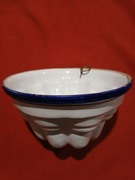 Forma porcelanowa do pieczenia babki,przedwojenna