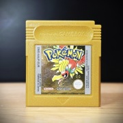 1998 Pokemon Gold oryginał NOWA bateria świetny stan angielski język