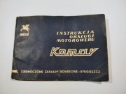 Instrukcja obsługi motoroweru Komar "2320" "2330" 