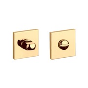 Rozeta WC złoty polerowany PVD 4x4 aprile