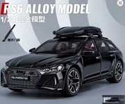 1:24 AUDI AVANT RS6 OTWIERANE DRZWI + ŚWIATŁA + DŹWIĘK + BATERIE