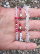 Bransoletka kamienie X3 ZESTAW 