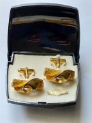 Metalowe spinki do mankietów GROSSMANN produkcji austriackiej