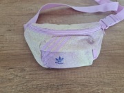 Saszetka nerka ADIDAS różowo-żółta