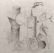 obraz ołówek 25/25 TYTUL - Nauki ścisłe