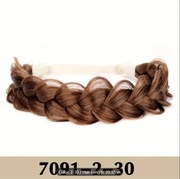 Elegancka zapleciona opaska