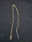 WYRÓB JUBILERSKI ZŁOTY - łańcuszek 1,78g 585