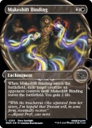 MTG - Makeshift Binding x4 (KOMPLET) - Full Art - Murders - Magic