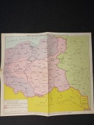 Mapa -ZMIANY POLITYCZNE GRANIC NA ZIEMIACH POLSKICH W LATACH 1807-1846