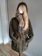 Brązowa kurtka z kożuszkiem wewnątrz, rozm. XL / 42, Clark C&A