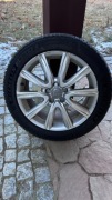 Alufelgi Audi 18" razem z oponami zimowymi Michelin Pilot Alpin 5