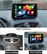 Ossuret Radio samochodowe z systemem Android 14 do Renault Clio 3