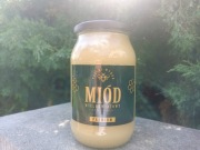 Miód Wielokwiatowy 0,9l - 1200g, świeży, 100% naturalny