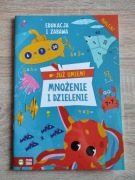 Już umiem: mnożenie i dzielenie książeczka z naklejkami matematyka