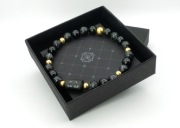 Bransoletka męska kamień naturalny Znak Zodiaku