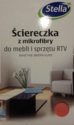 Ścierka z mikrofibry szmatka do ścierania kurzu z mebli i RTV firmy Stella