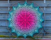 Mandala Golden Autumn łapacz snów