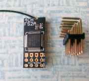 Odbiornik Mini FLY-SKY / FS2A 4CH  AFHDS 2A ,  i FS-RX2A Pro