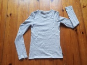 bluzka z długim rękawem 134 NEXT szara 