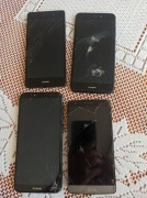 Sprzedam zestaw 4 uszkodzonych telefonów: 3x Huawei + 1x LG.b