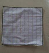 chusteczka do nosa kratka bawełna PRL