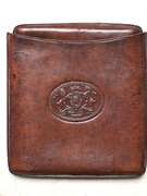 Skórzane etui na cygara/cygaretki z herbem