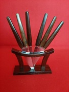 Nożyki do Owoców na Stojaku